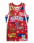1996/97 NBA 76ers Mitchell & Ness - Allen Iverson