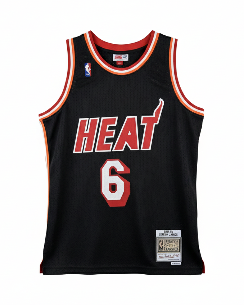 2013/14 NBA Miami Heat Mitchell & Ness - Lebron James