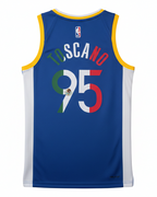 21/22 NBA Warriors Icon Edition Mexico Style - Juan Toscano