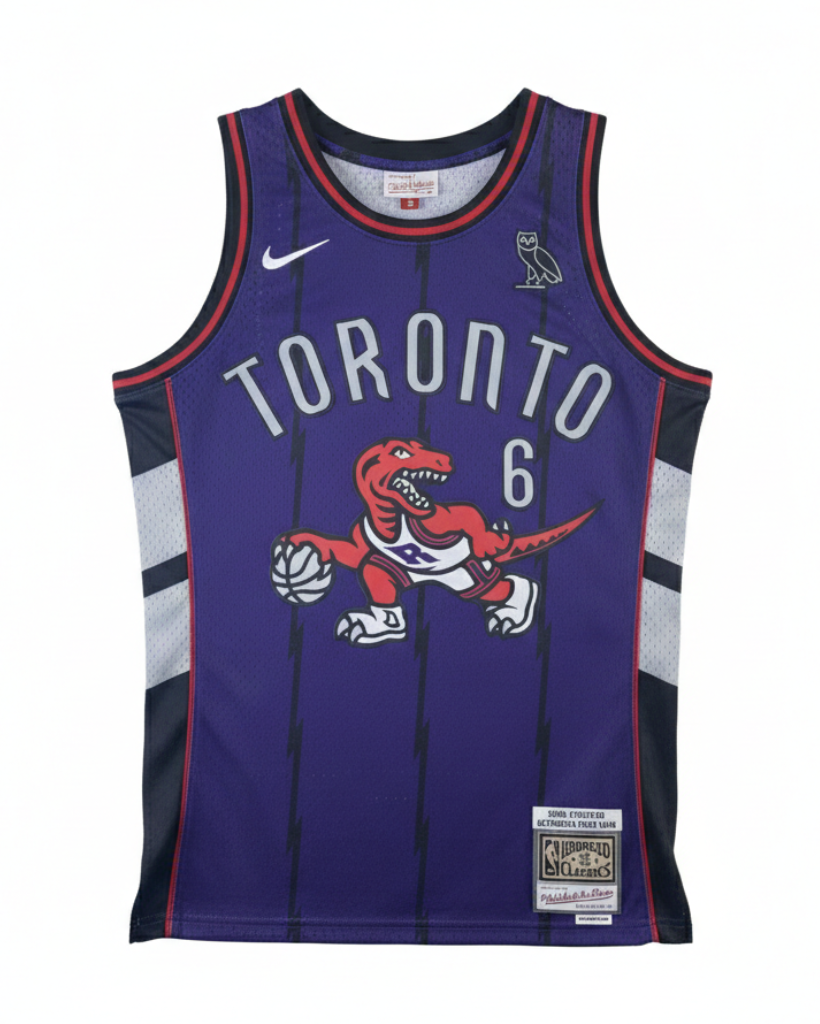 Mitchell & Ness x OVO White - Toronto Raptors Hardwood Classics