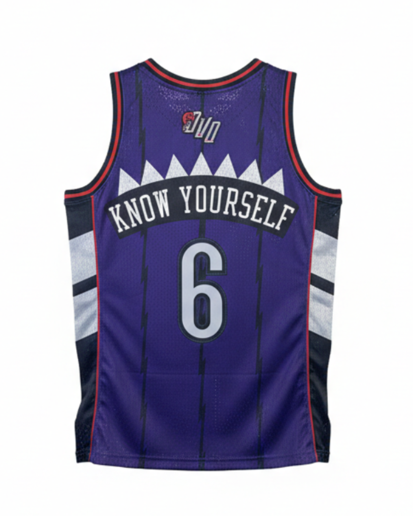 Mitchell & Ness x OVO White - Toronto Raptors Hardwood Classics