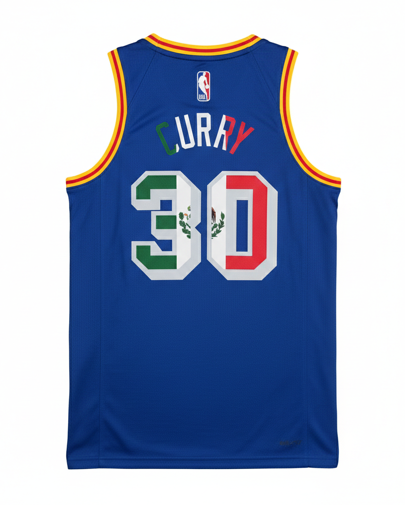 21/22 NBA Warriors  Mexico Edition - Stephen Curry