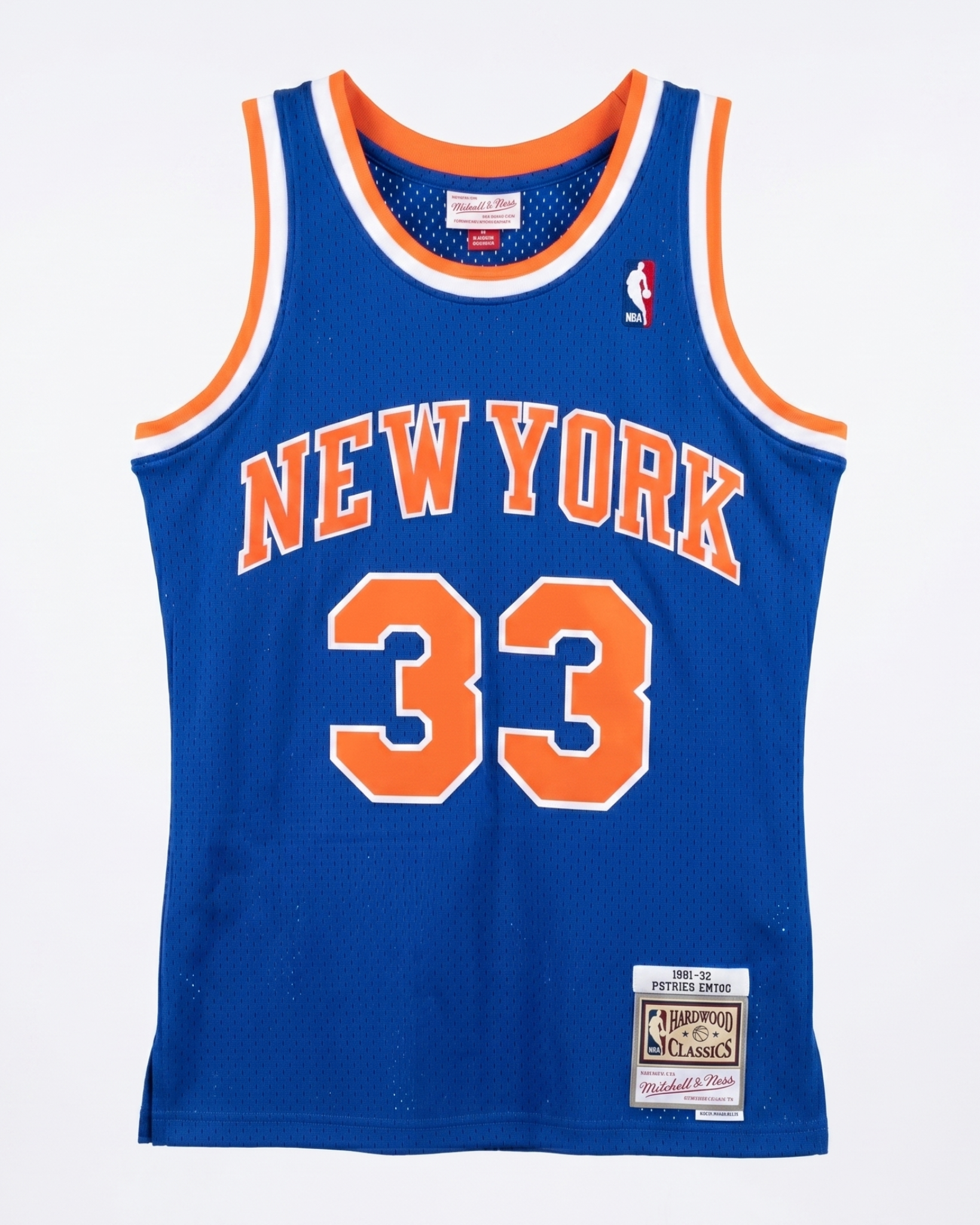 1991/92 NBA NY Knicks Mitchell & Ness - Patrice Ewing