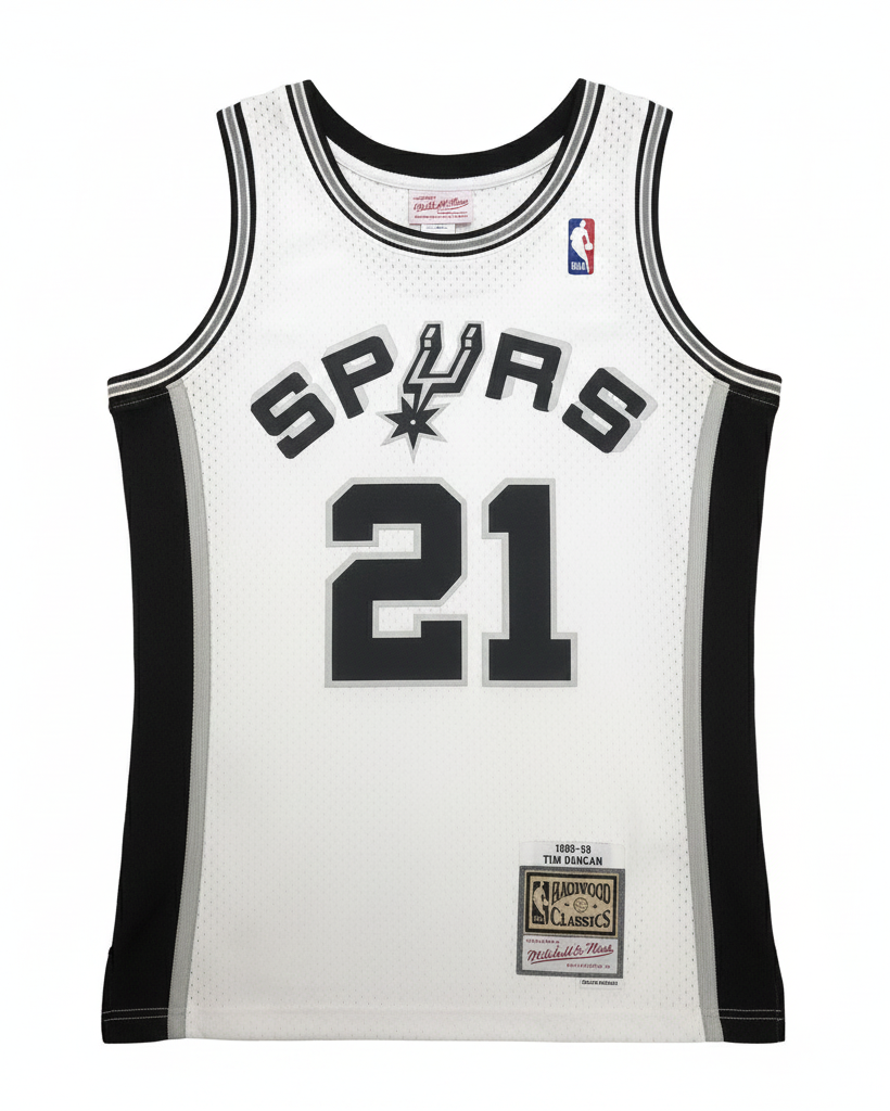 1998/99 NBA Spurs Mitchell & Ness - Tim Duncan