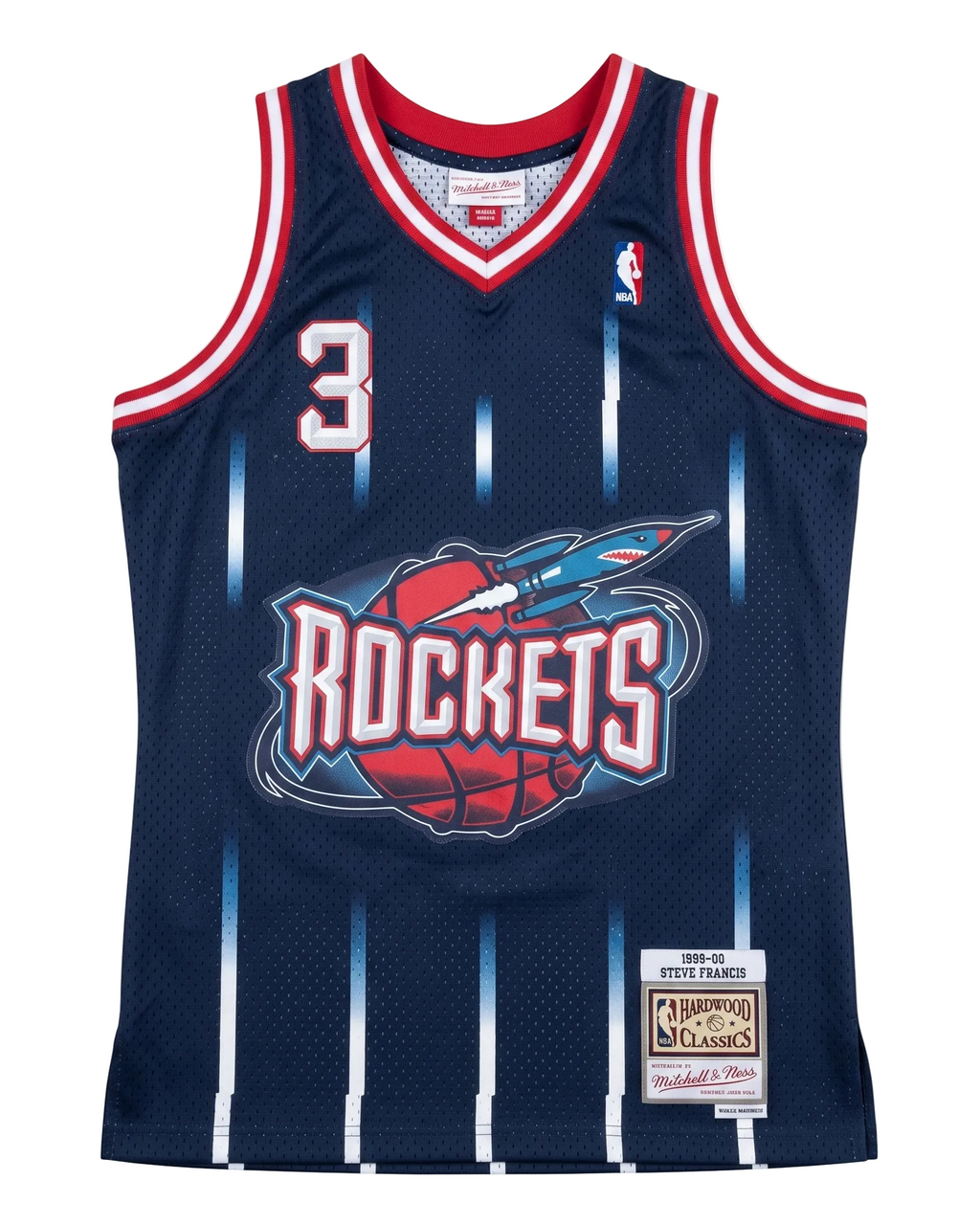 1999/00 NBA Rockets Mitchell & Ness - Steve Francis