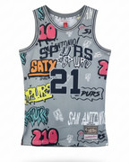 1998/99 NBA Spurs Mitchell & Ness - Tim Duncan