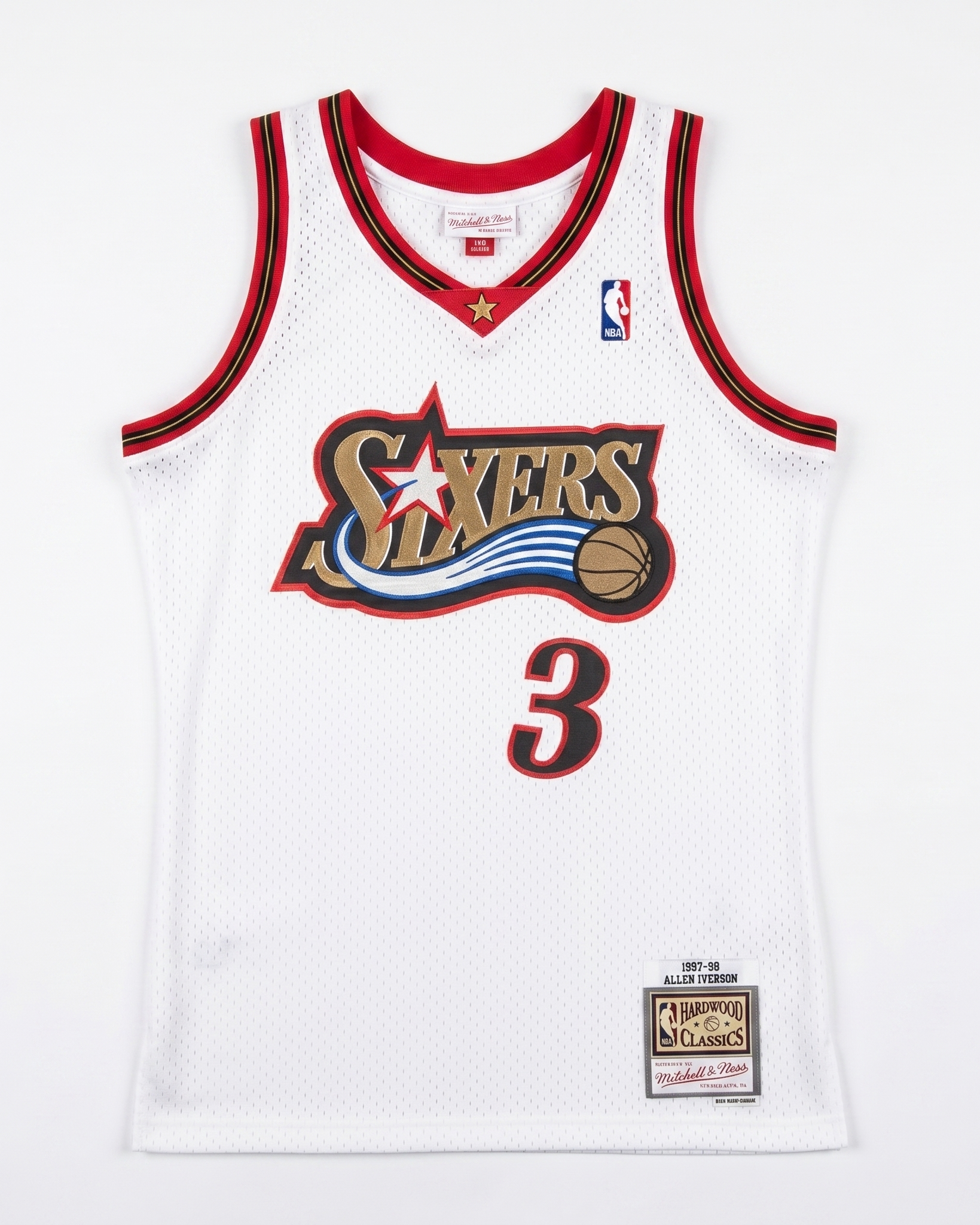 1997/98 NBA 76ers Mitchell & Ness - Allen Iverson