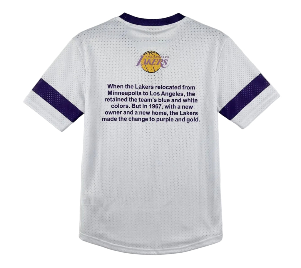 T-Shirt Hardwood Classics Mitchell & Ness - Los Angeles Lakers