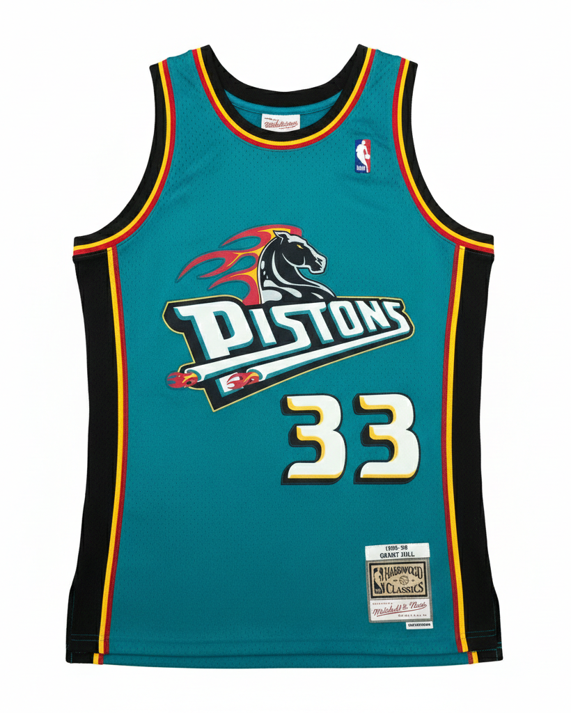 1998/99 NBA Pistons Mitchell & Ness - Grant Hill
