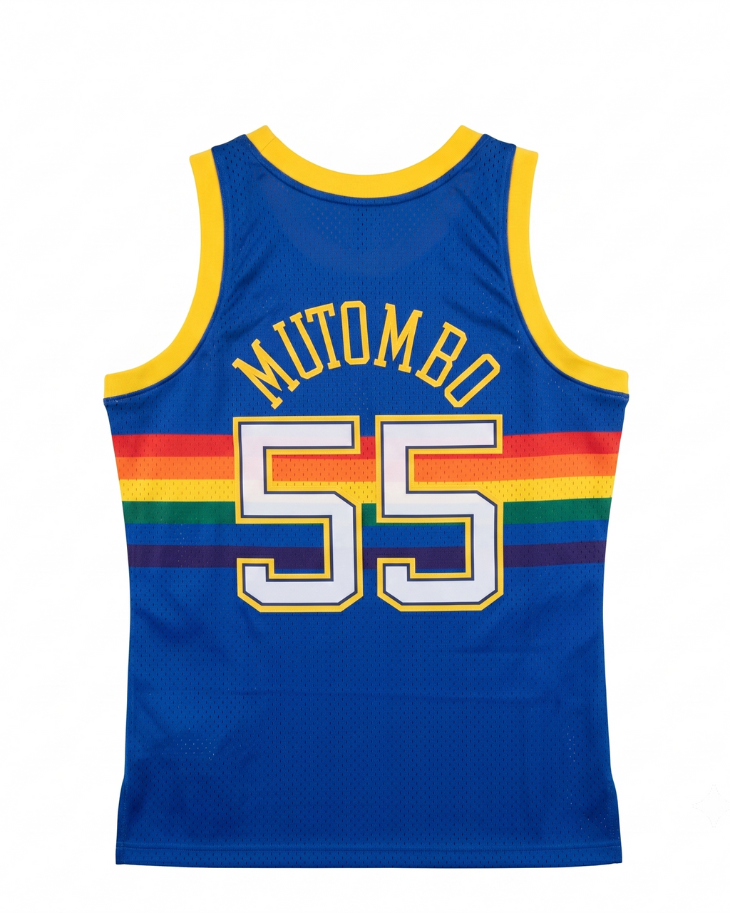 1991/92 NBA Nuggets Mitchell & Ness - Dikembe Mutombo