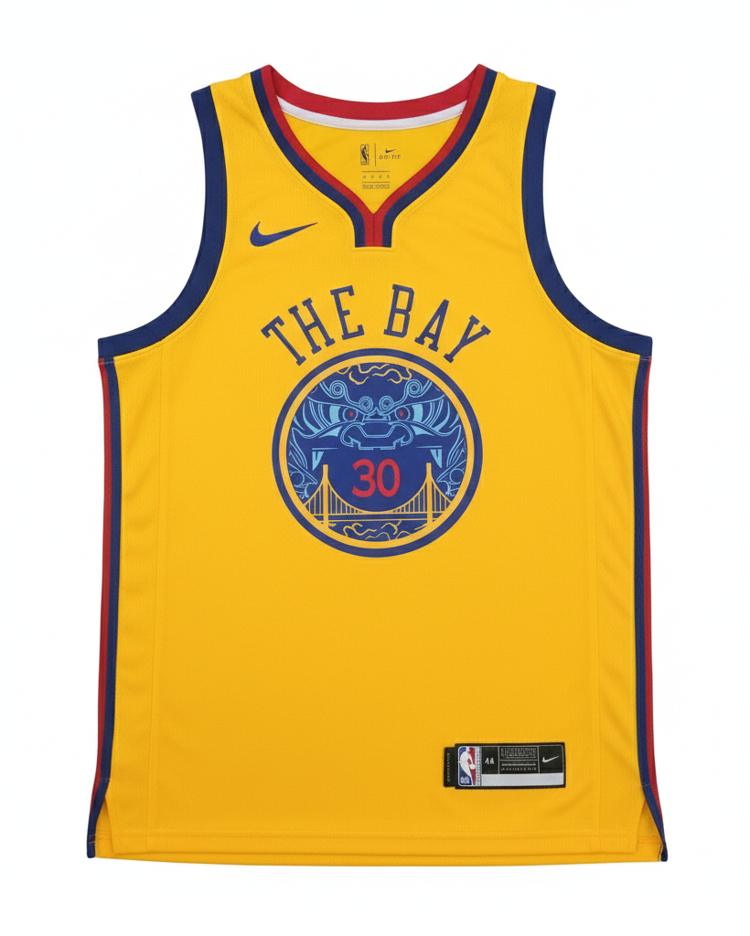 17/18 NBA Warriors  City Edition - Stephen Curry