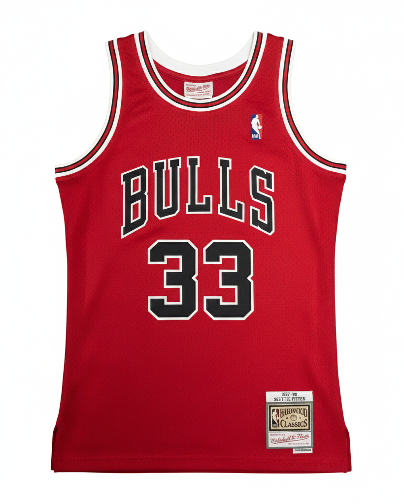 97/98 NBA Bulls Mitchell & Ness - Scottie Pippen