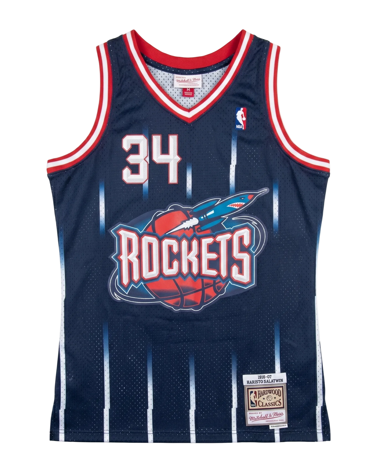 1996/97 NBA Rockets Mitchell & Ness - Hakeem Olajuwon
