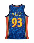 2008/09 NBA Warriors - Mitchell & Ness x BAPE