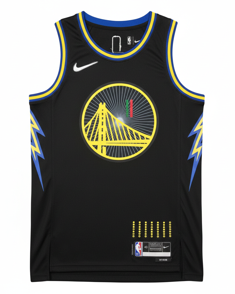 2021/22 NBA Warriors City Edition Mexico Style - Thompson