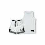 Conjunto Jordan Classic Blanco y Negro – Dri-Fit Premium