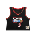 Mujeres | NBA Crop Top 76ers Mitchell & Ness - Iverson
