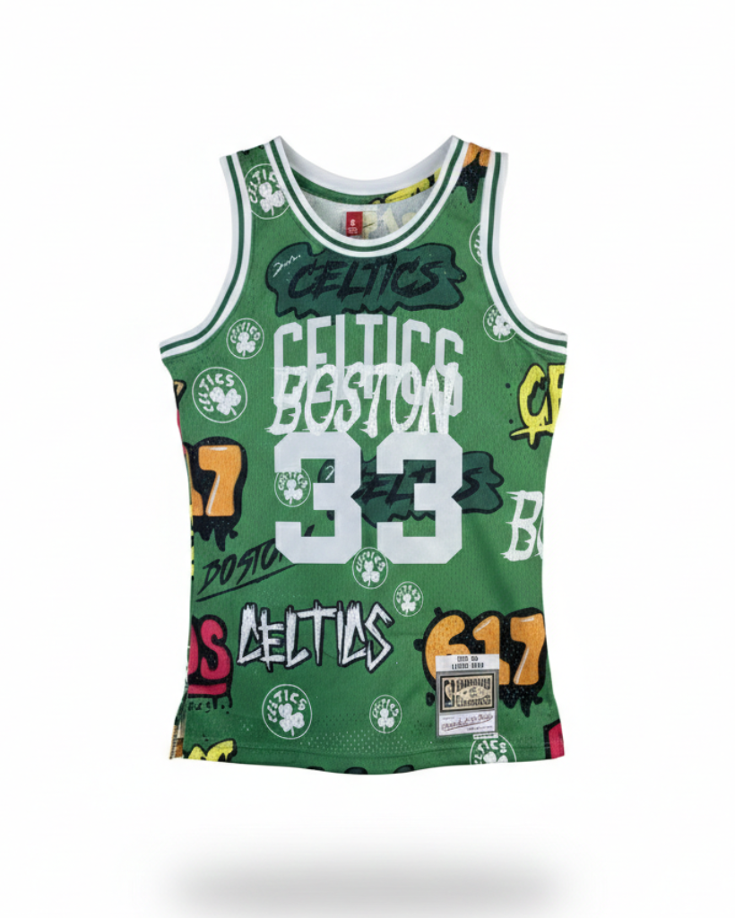 1985/86 NBA Boston Celtics Mitchell & Ness - Larry Bird