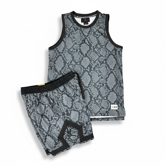 Conjunto Jordan Classic Gris – Dri-Fit Premium
