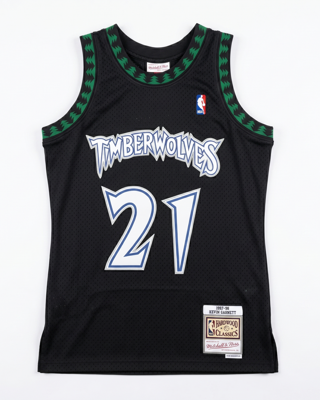 1997/98 NBA Timberwolves Mitchell & Ness - Kevin Garnett