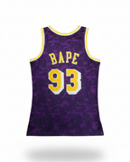 1993 NBA Lakers - Mitchell & Ness x BAPE