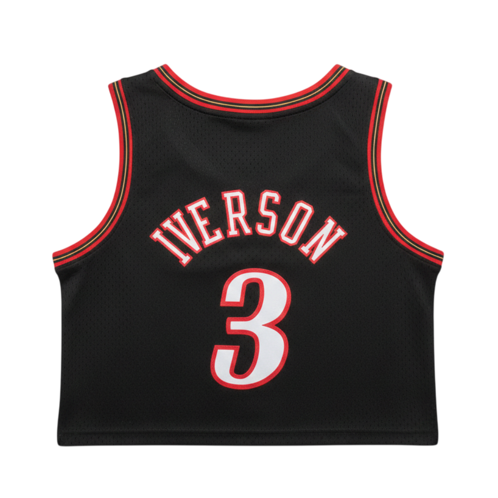 Mujeres | NBA Crop Top 76ers Mitchell & Ness - Iverson