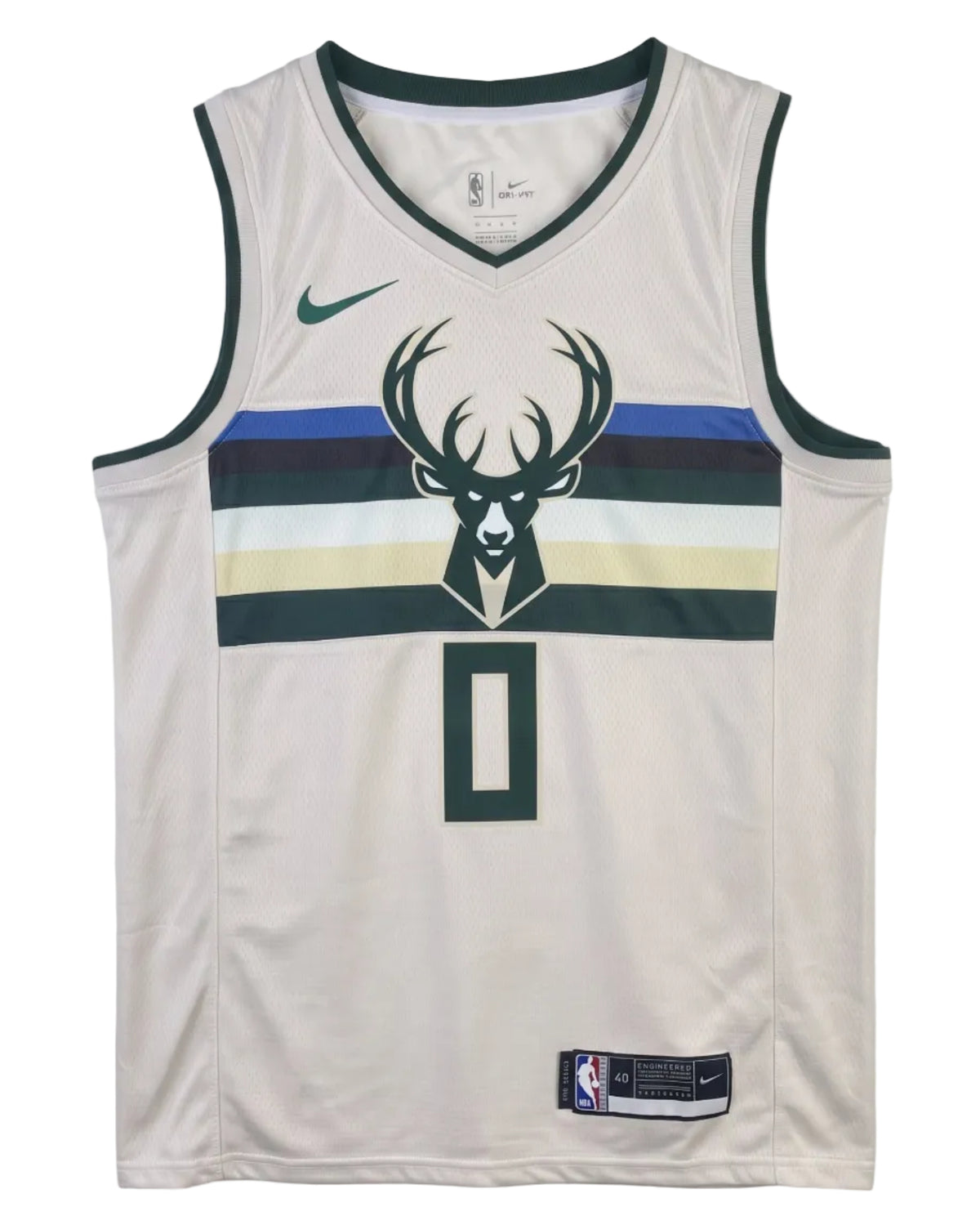 17/18 Jersey NBA Milwaukee Bucks City Edition "Cream" - Damian Lillard