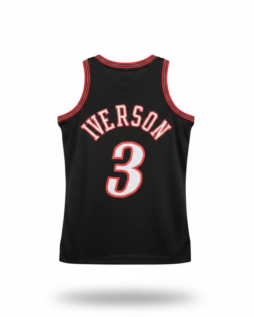 (ENTREGA INMEDIATA) 97/98 NBA 76ers Mitchell & Ness - Allen Iverson