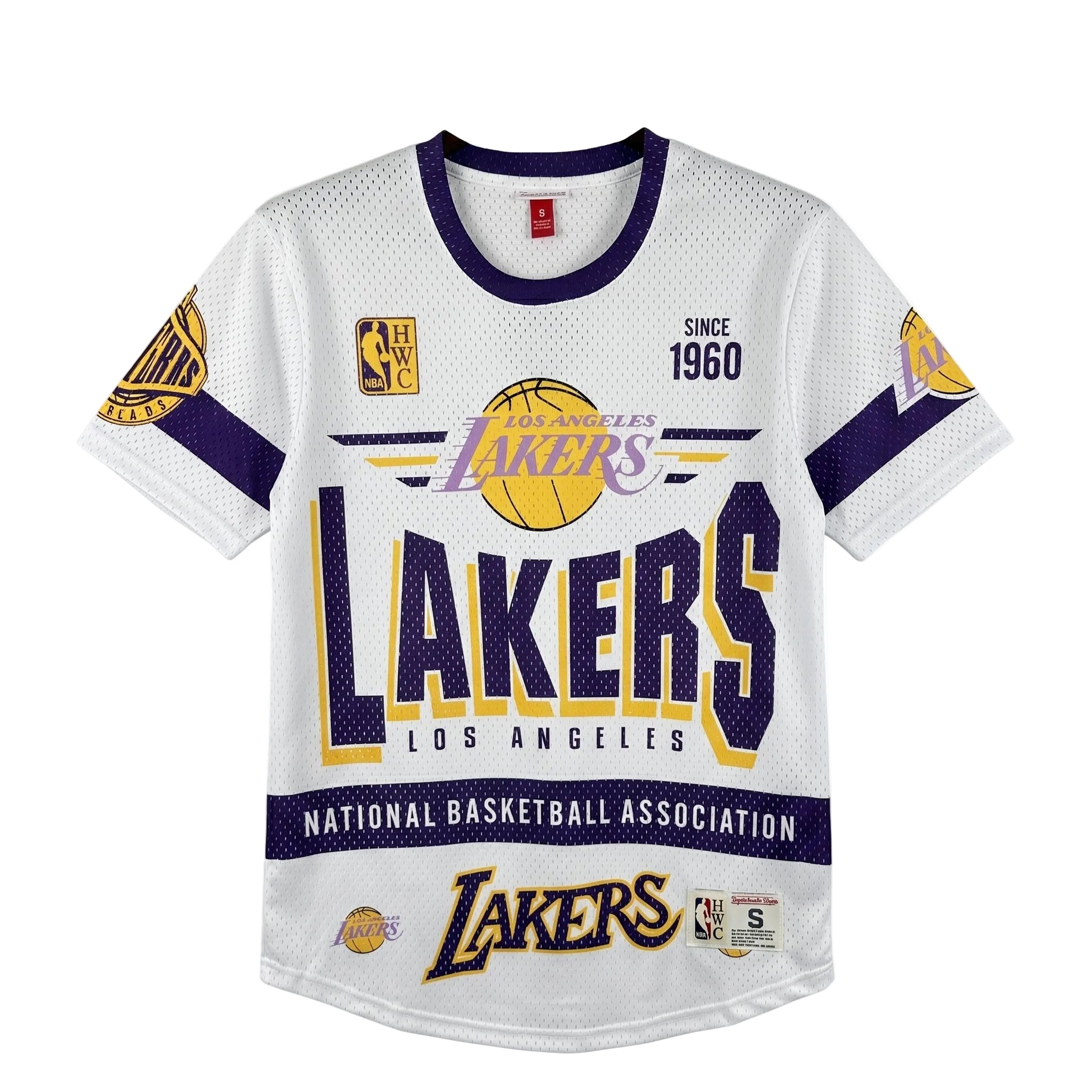T-Shirt Hardwood Classics Mitchell & Ness - Los Angeles Lakers