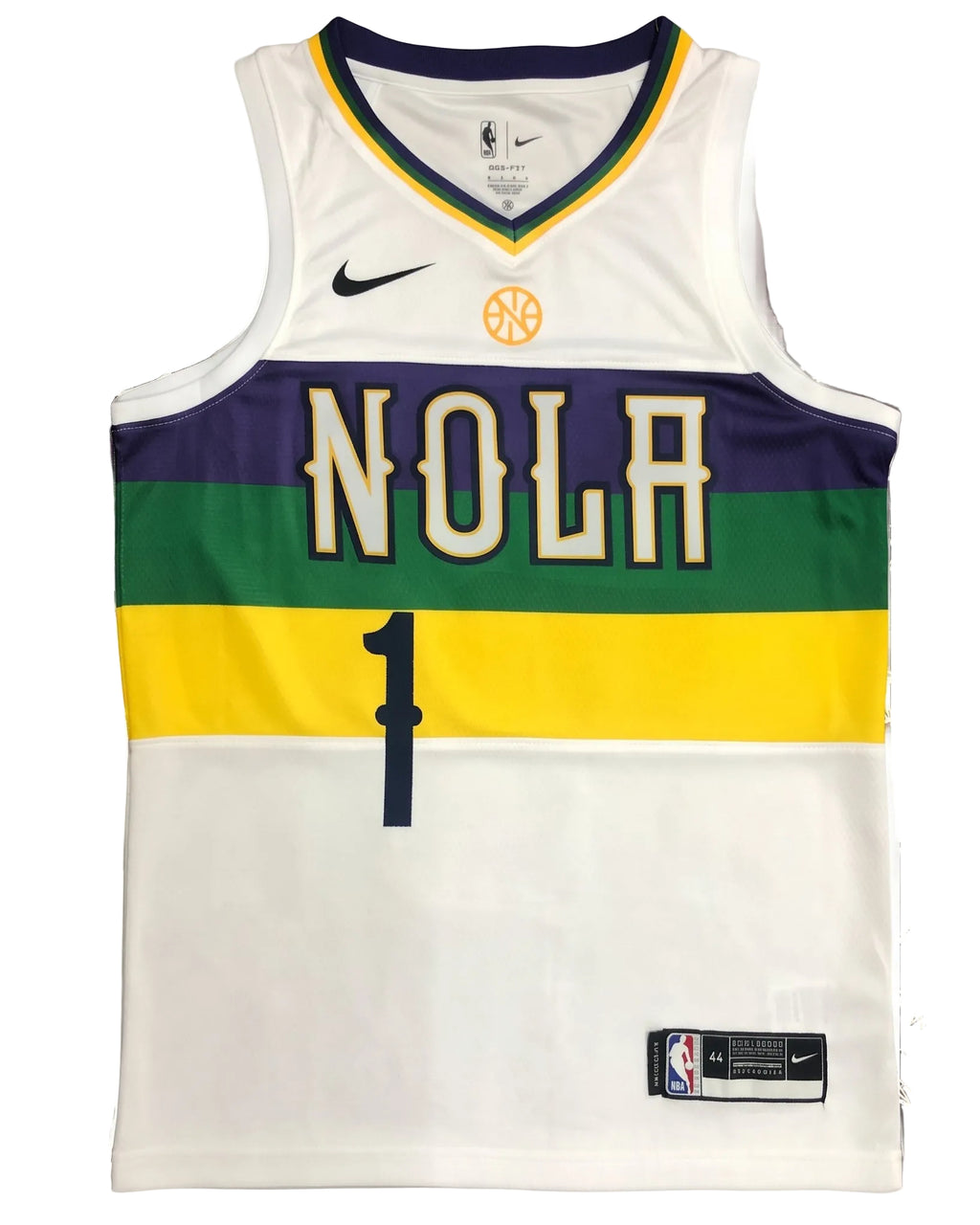 18/19 Jersey NBA New Orleans Pelicans City Edition - Zion Williamson