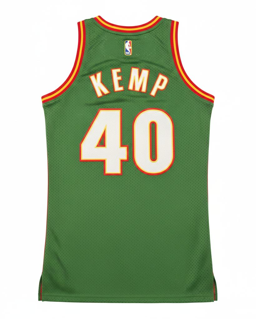 95/96 NBA Seattle Supersonics Mitchell & Ness - Shawn Kemp