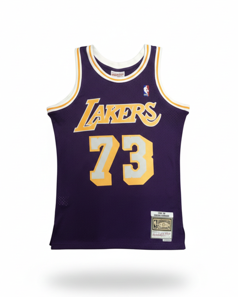 1998/99 NBA Lakers Mitchell & Ness - Dennis Rodman
