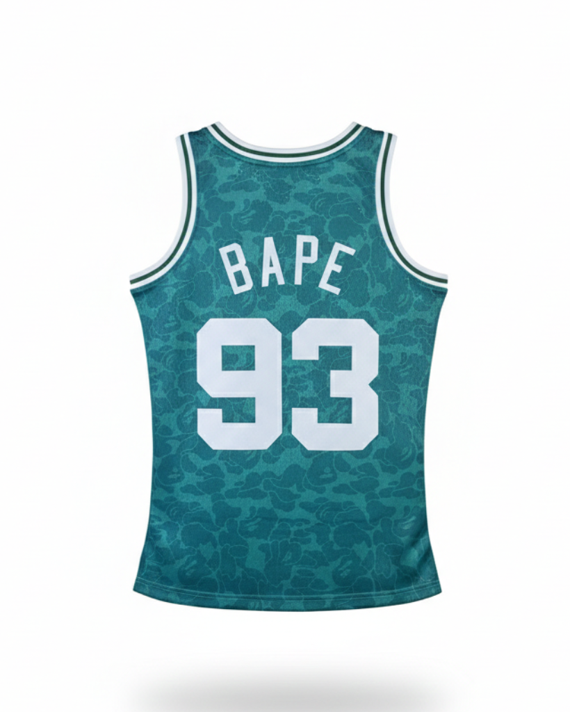 1986/87 NBA Boston Celtics - Mitchell & Ness x BAPE