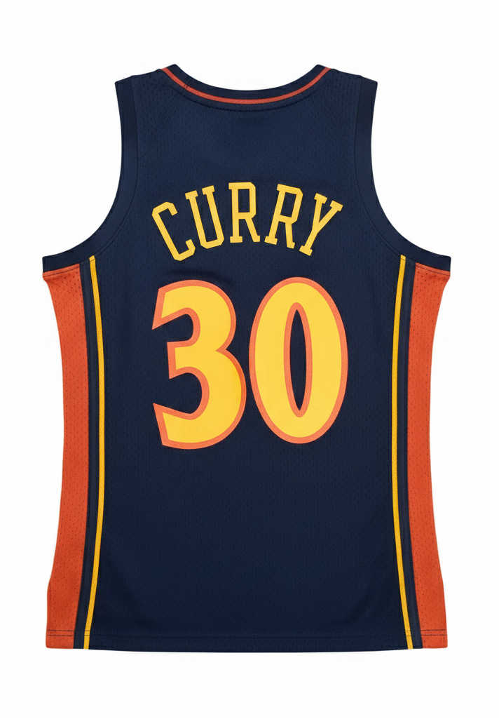 2009/10 NBA Warriors Mitchell & Ness - Stephen Curry