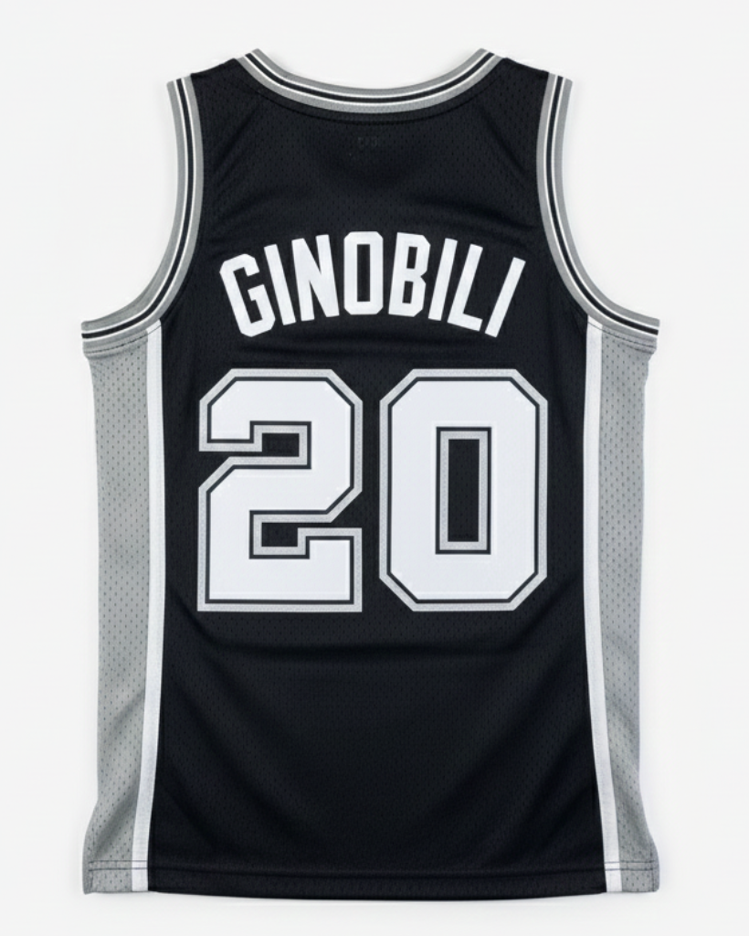 2002/03 NBA Spurs Mitchell & Ness - Manu Ginobili
