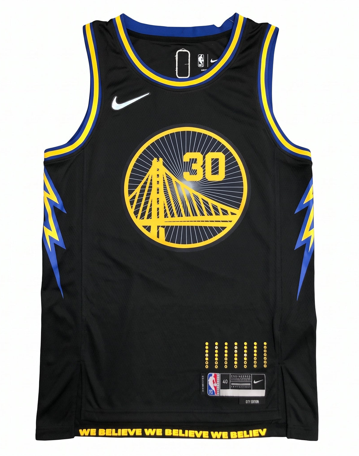 21/22 Jersey NBA Warriors City Edition - Stephen Curry