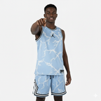 Conjunto Jordan Classic Blanco y Azul – Dri-Fit Premium