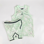 Conjunto Jordan Classic Azul y Blanco – Dri-Fit Premium