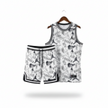 Conjunto Jordan Blanco y Negro – Dri-Fit Premium