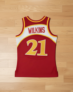 1986/87 NBA Hawks "Mitchell & Ness" - Wilkins