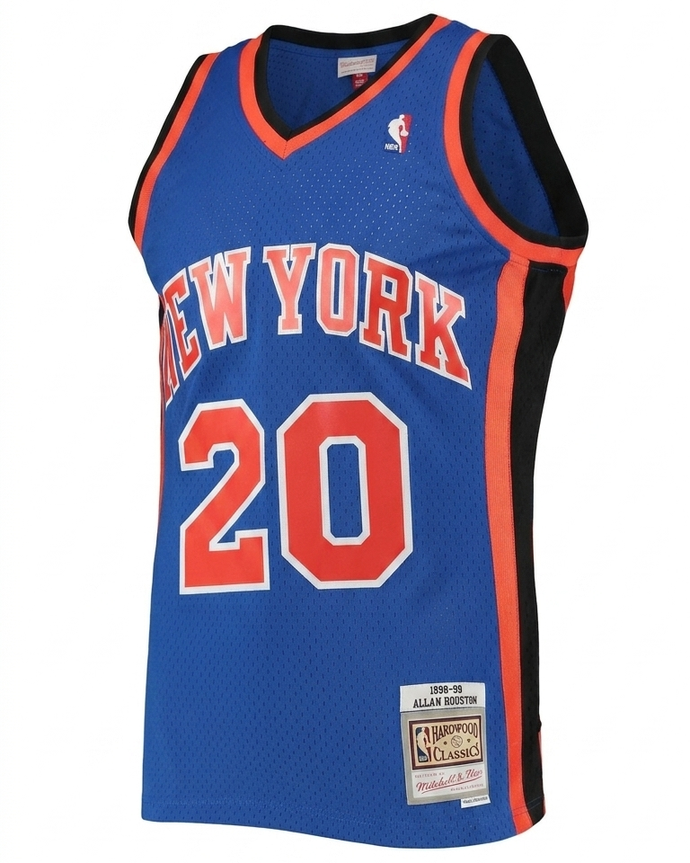 1998/99 NBA NY Knicks Mitchell & Ness - Allan Houston