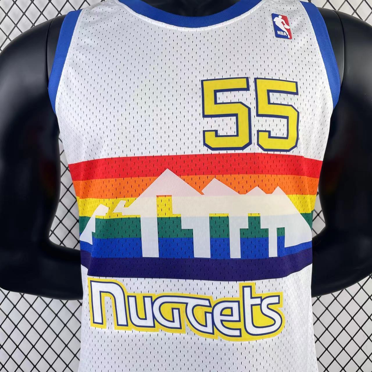 1991/92 NBA Nuggets Mitchell & Ness - Dikembe Mutombo