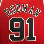Mujeres | NBA Crop Top Chicago Bulls Mitchell & Ness - Dennis Rodman