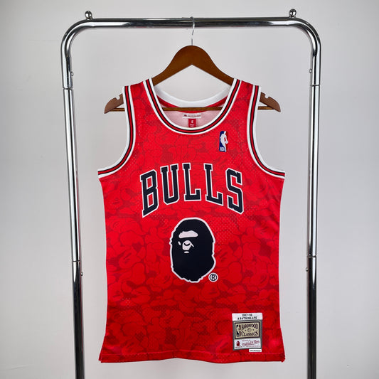 97/98 NBA Bulls - Mitchell & Ness x BAPE