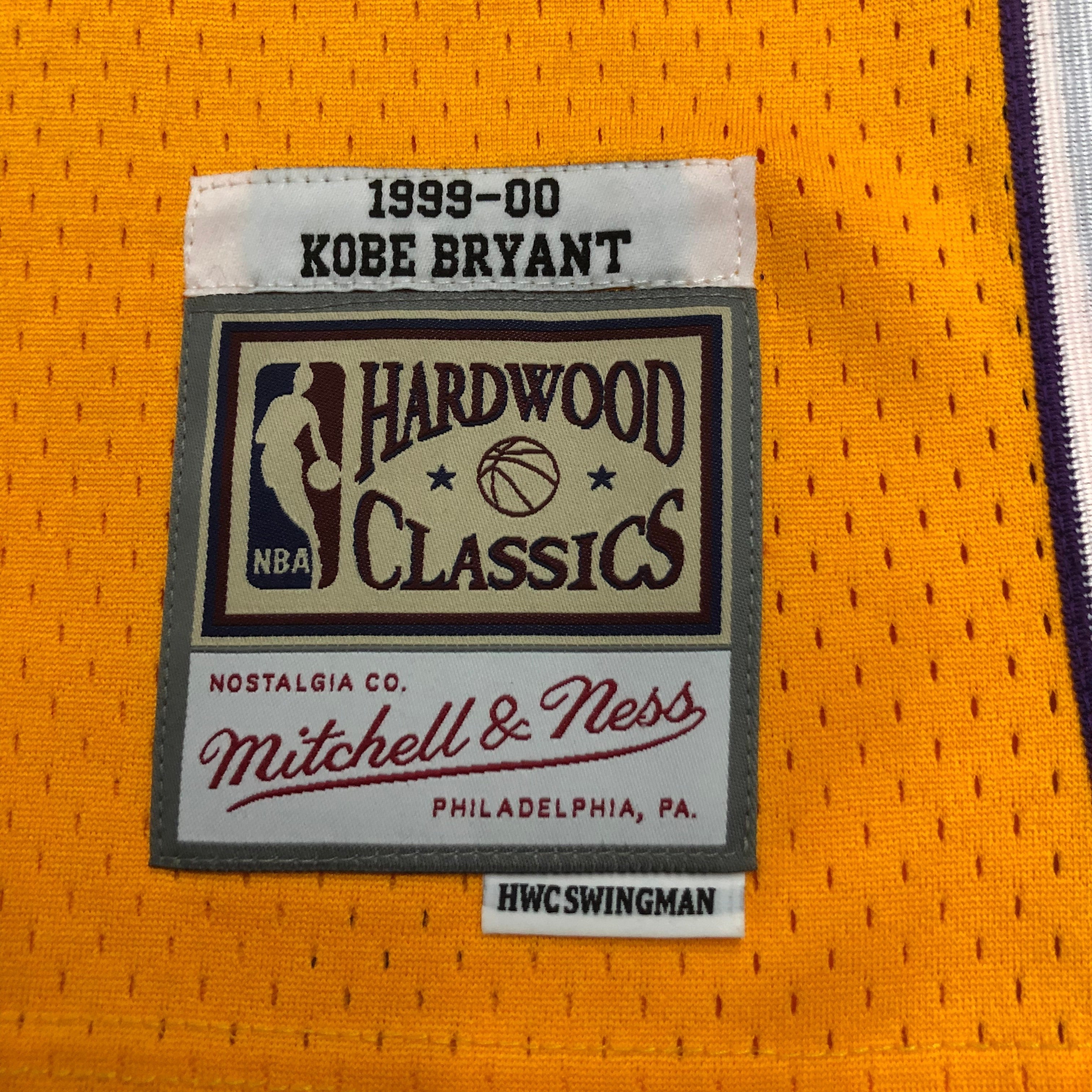 1999/00 NBA Lakers Mitchell & Ness - Kobe Bryant