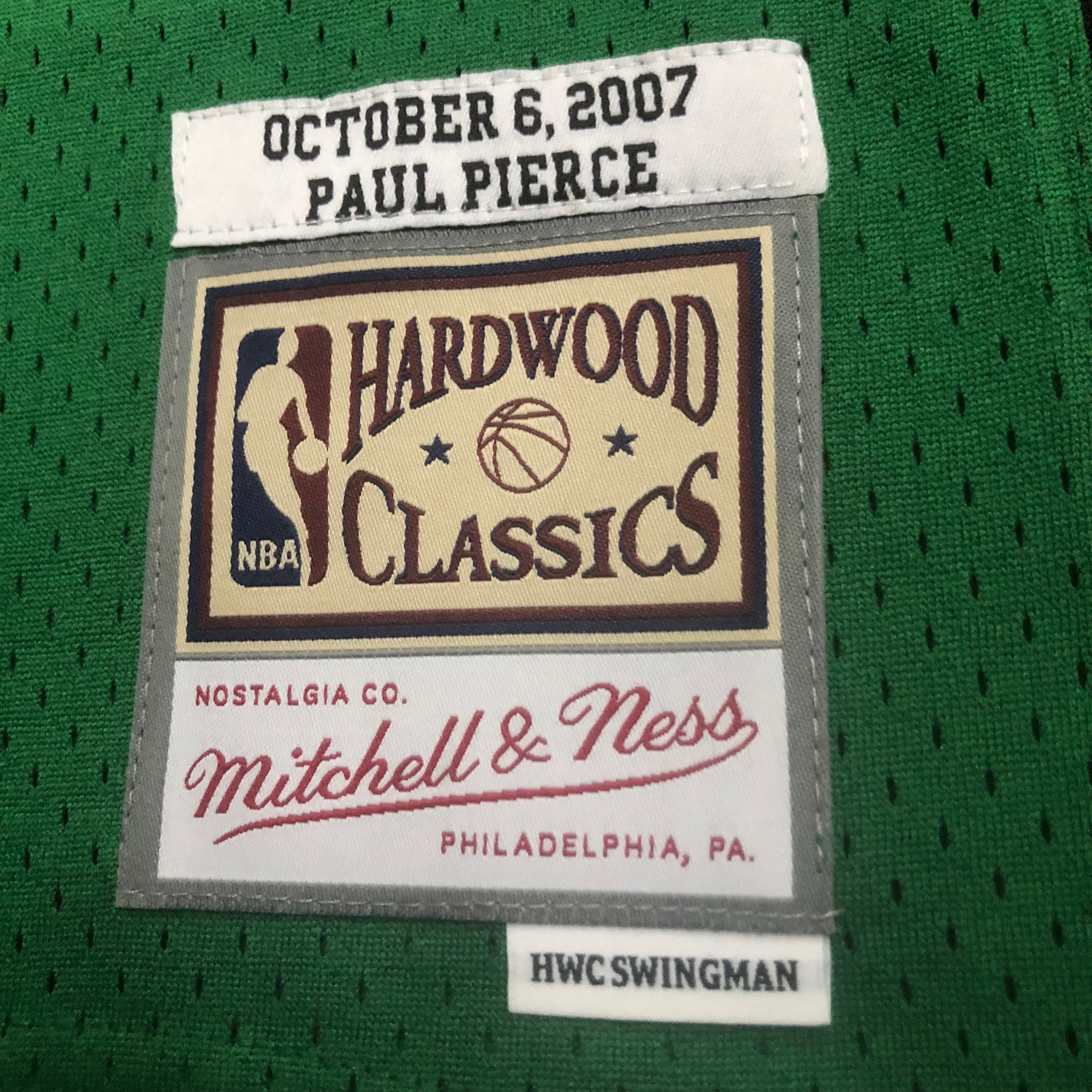 2007 NBA Boston Celtics Mitchell & Ness - Paul Pierce