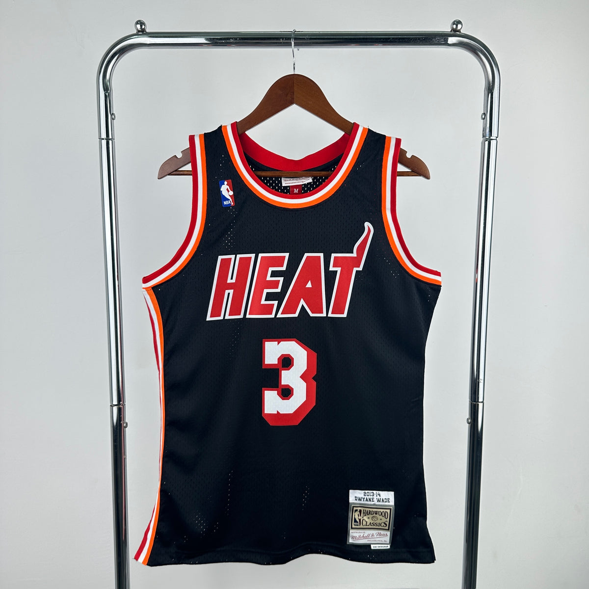 2013/14 NBA Miami Heat Mitchell & Ness - Dwayne Wade