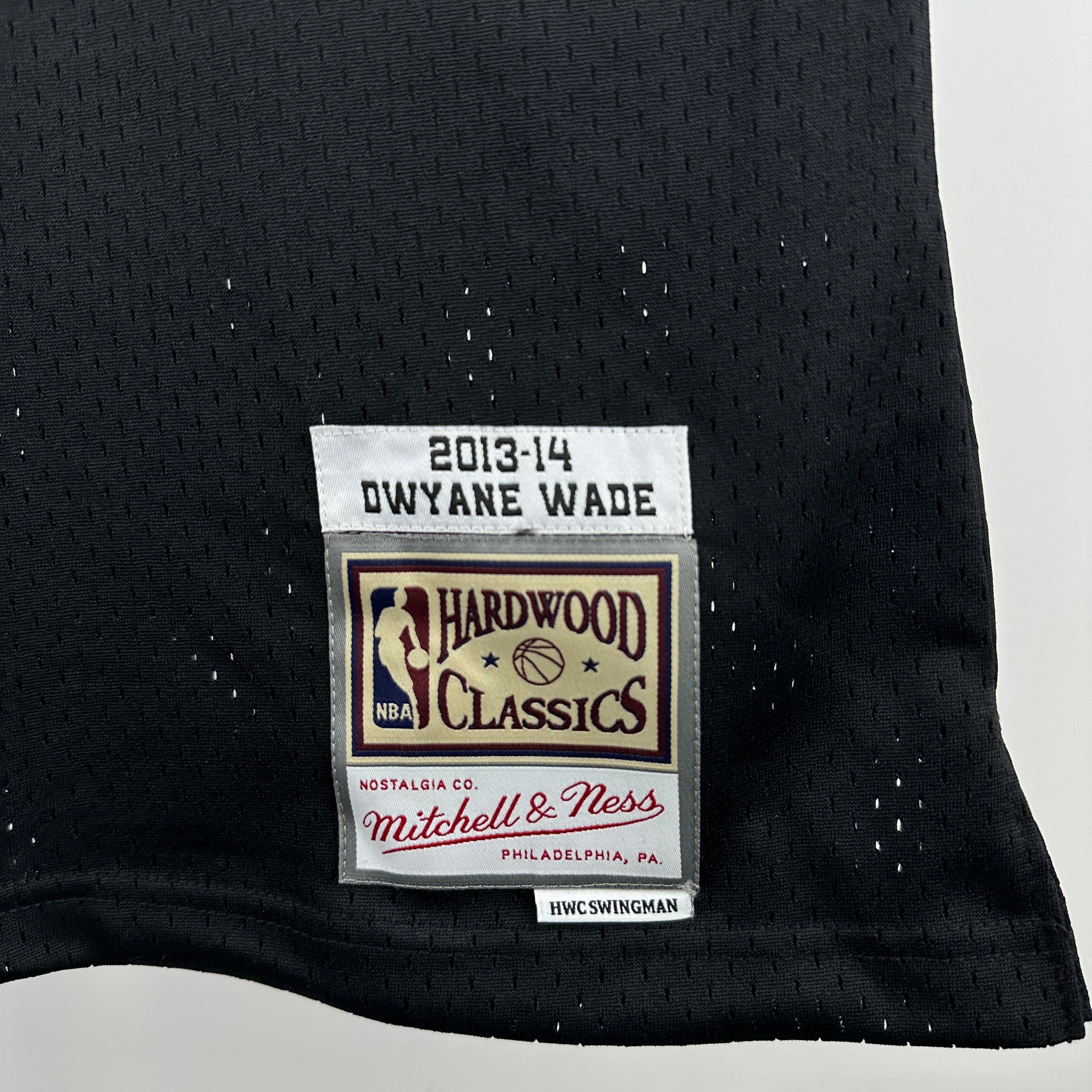 2013/14 NBA Miami Heat Mitchell & Ness - Dwyane Wade