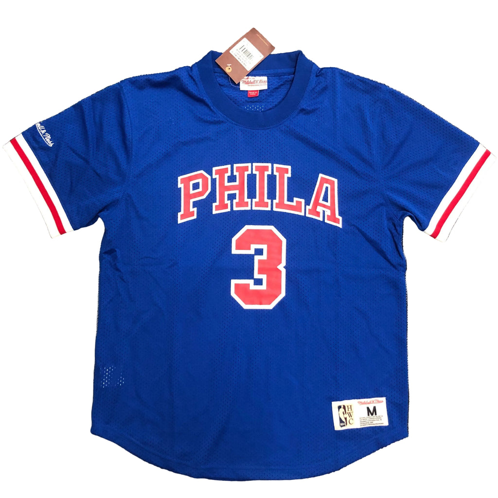 Jersey Estilo Béisbol 76ers - Iverson #3
