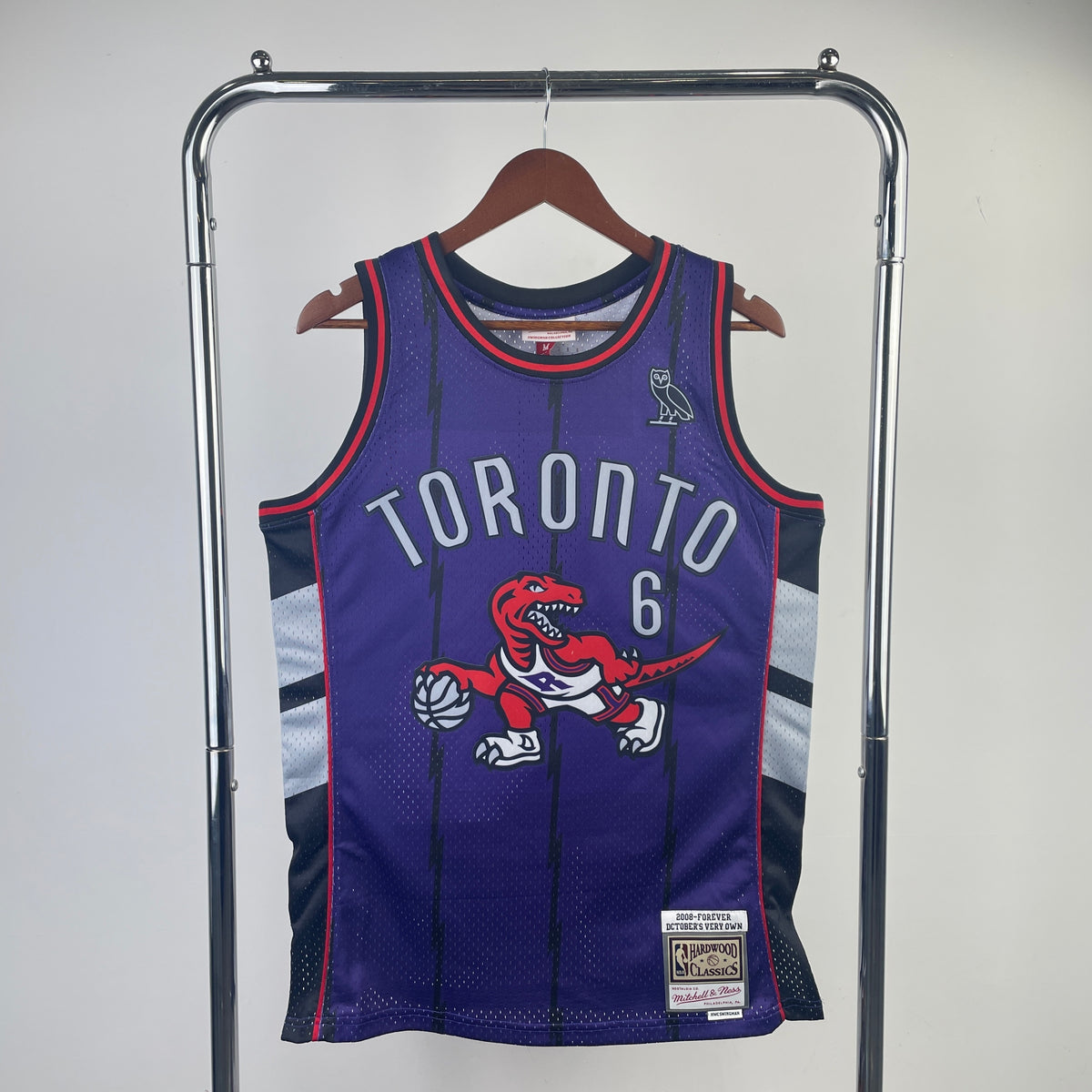Mitchell & Ness x OVO White - Toronto Raptors Hardwood Classics